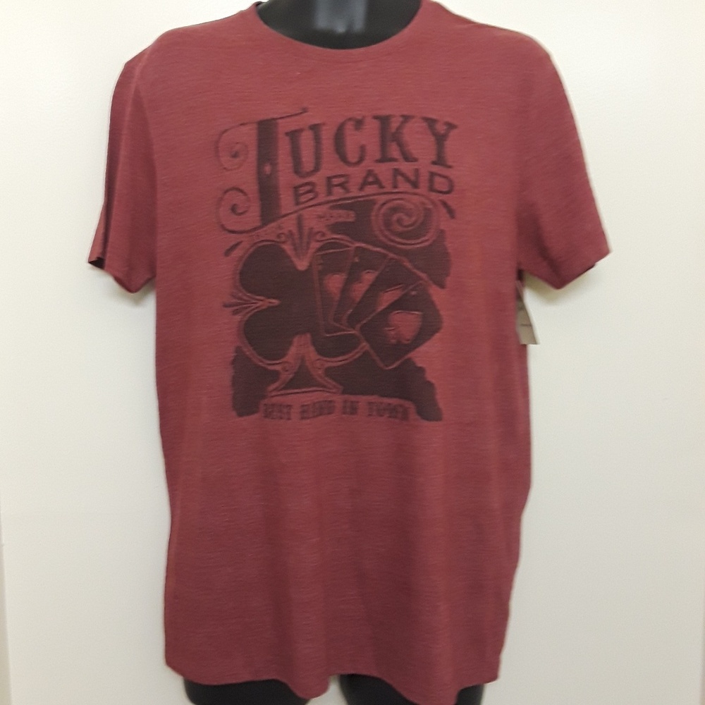 Lucky Brand Red T shirt